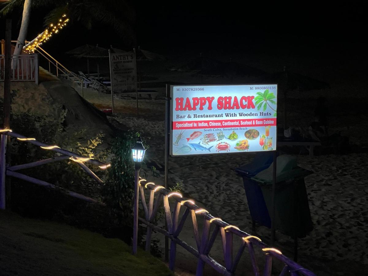 Happy Shack Beach And Wooden Huts 콜바 외부 사진